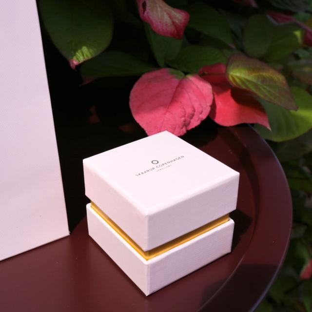 Skaarup Copenhagen jewllery box in white and rosa