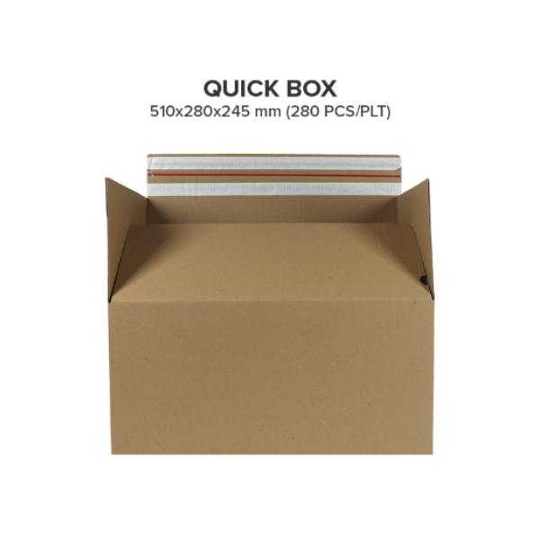 Quickbox 510x280x245 mm mit 2 Tapes