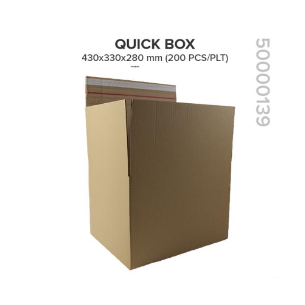 Quick box mit Klebeband 430x330x280/235/195/170