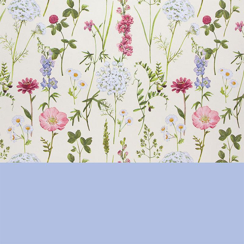 Geschenkpapier 3668Flower Meadow Sand 55 cm x 100 m