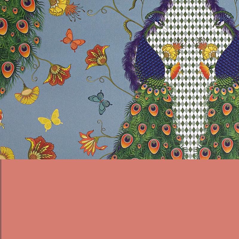 Geschenkpapier 3676 Peacock Fantasy 55 cm x 100 m