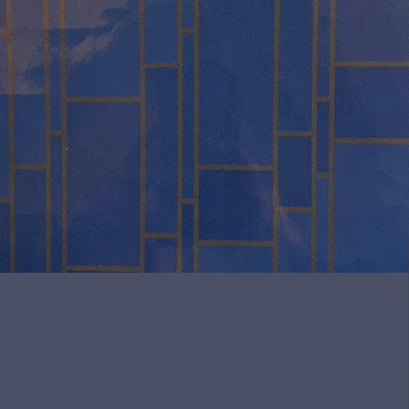 Geschenkpapier 3713 Glazed Tile Blue 55cm x 100m