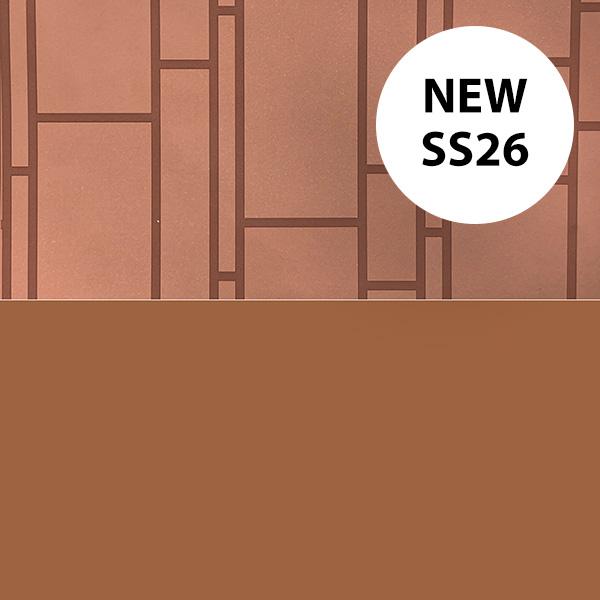 Geschenkpapier 3714 Glazed Tile Peach