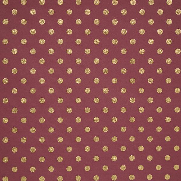 Weihnachtpapier 6399 Bordeaux Glitter Do