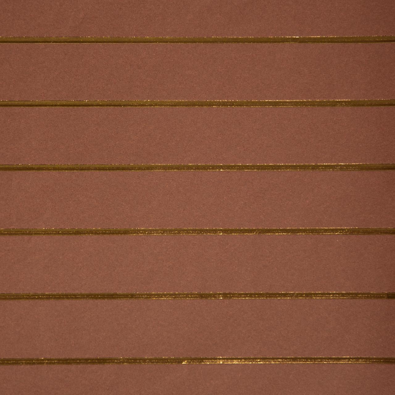 Weihnachtsgeschenkpapier 6415  Plum W Gold Stripe 55 cm x 120m