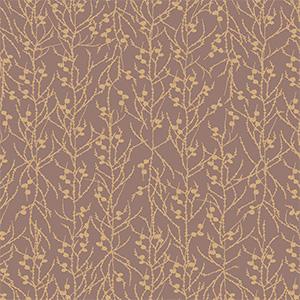 Weihnachtsgeschenkpapier  6421 Pink Larch Branches 55 cm x 120m