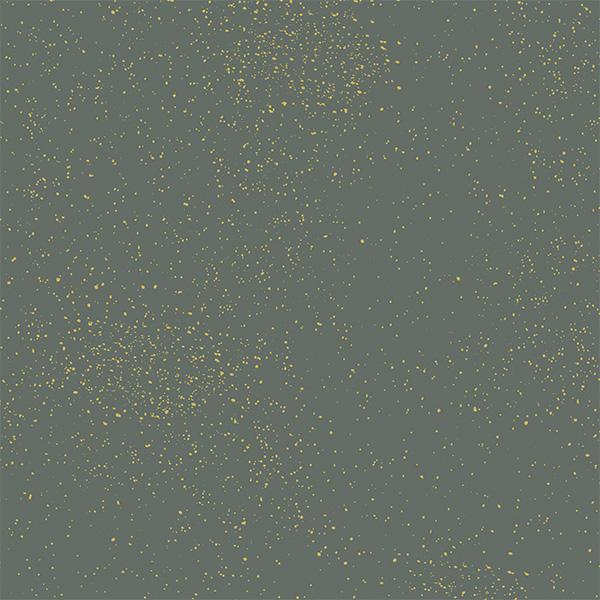 Geschenkpapier 6428 Green Golden StarsCluster 55 cm x120m