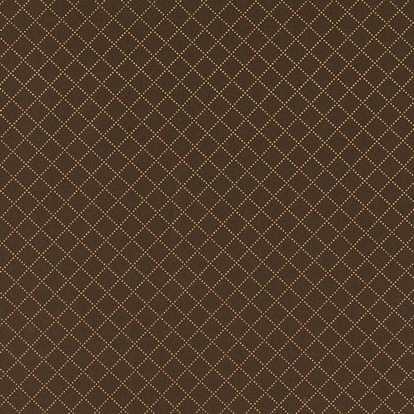 Weihnachtsgeschenkpapier 6446 Brown Gold Diamond 55 cm