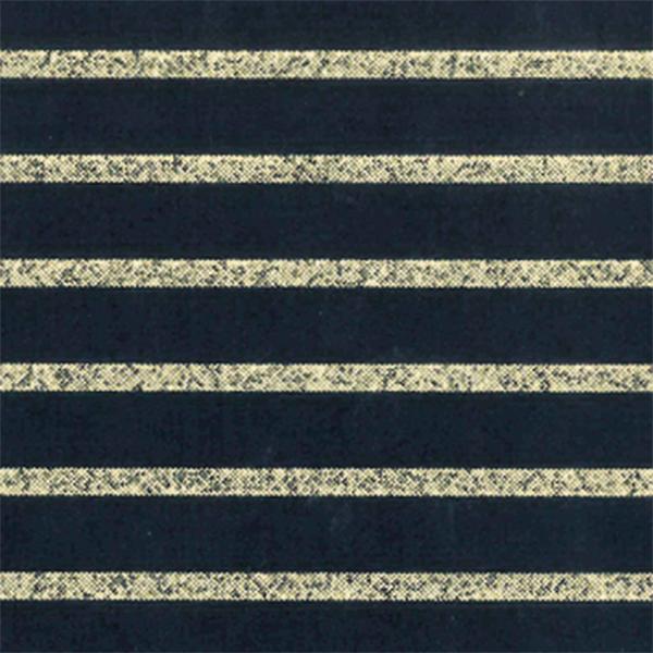 Weihnachtsgeschenkpapier 6459 Blue GoldChampagne Stripe 55 cm