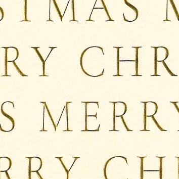 Weihnachtsgeschenkpapier 6494 Slender Merry Christmas 55 cm x 100 m