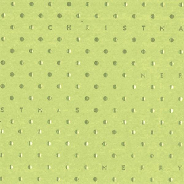 Weihnachtsgeschenkpapier Green 6500 X´Mas Dots 55 cm