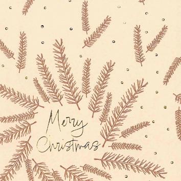 Weihnachtsgeschenkpapier 6501 Christmas Wreath Bordeaux 55 cm