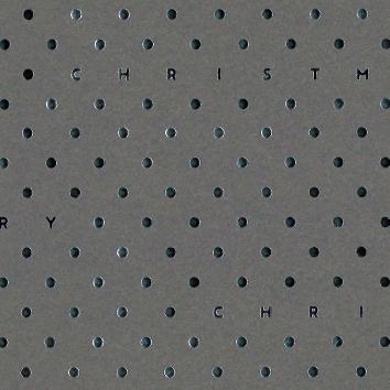 Weihnachtsgeschenkpapier 6506 Dot Merry Christmas Dark Grey 55 cm x 100 m