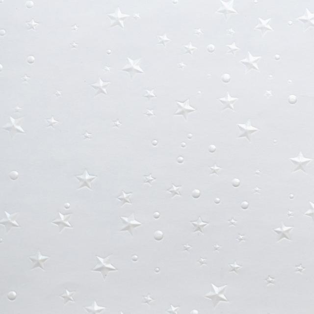 Weihnachtsgeschenkpapier 6542 Little star Snow white 55 cm 100m