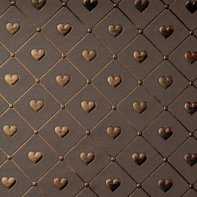 Weihnachtsgeschenkpapier 6585 Heart Chocolate 55cm 100m