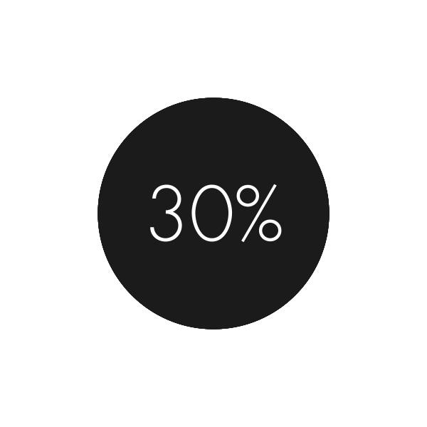 Angebot Sticker Schwarz 30% Ø19mm 500Stk