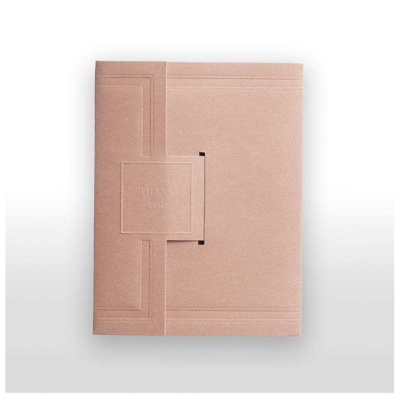 Gutschein / Geschenkkartenhülle Antik Rose 10x13 cm.
