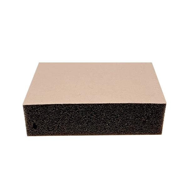 Foam Nude / Black 11x9x1 cm