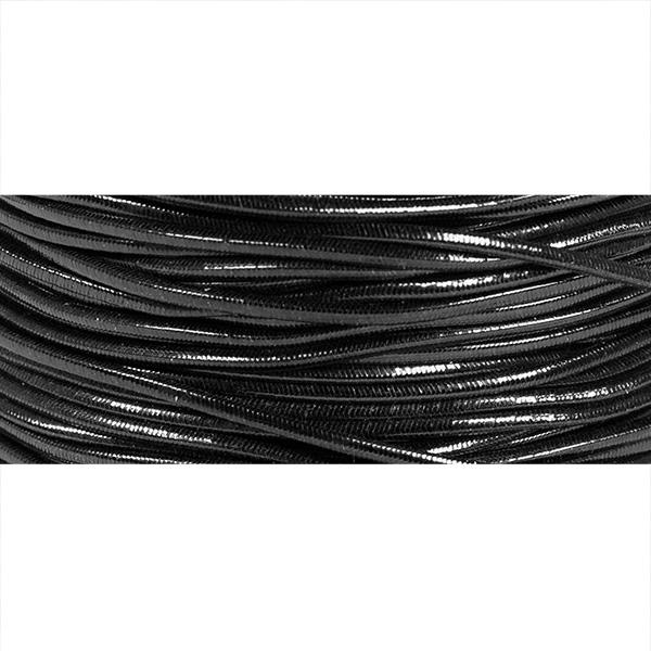 Elastikband 1 mm x 200 m Schwarz