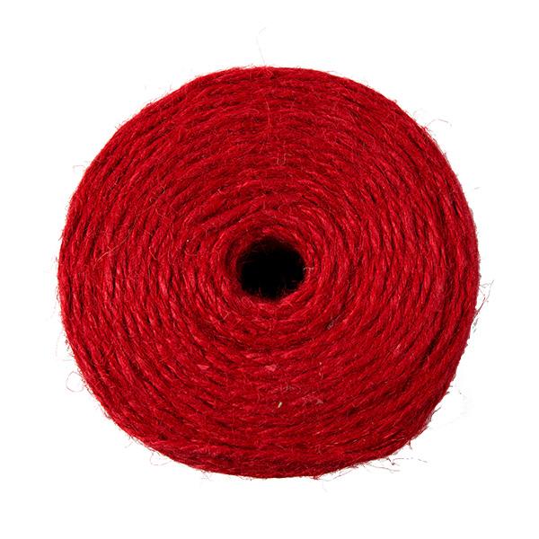 Garn 3mm x 200m Rot Weihnachten