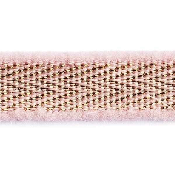 Geschenkband Rosa Glitter 10 mm x 50 mtr