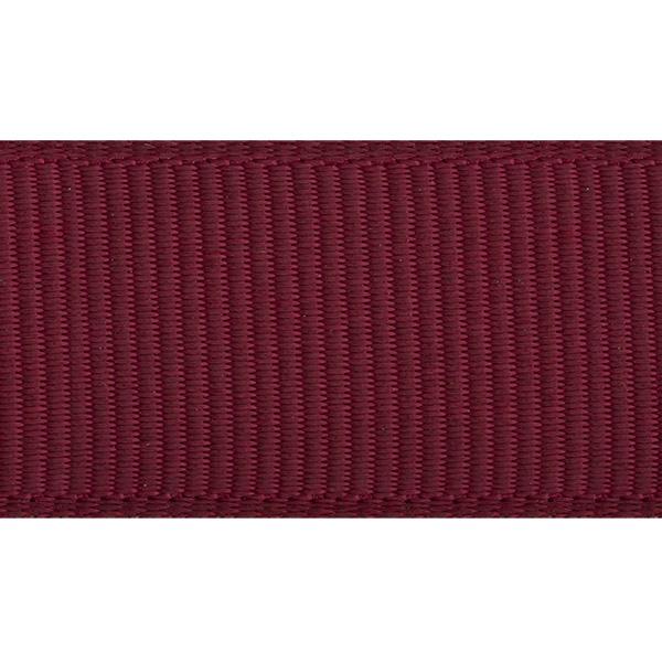 Geschenkband gerippt 15mm 90m Burgundy