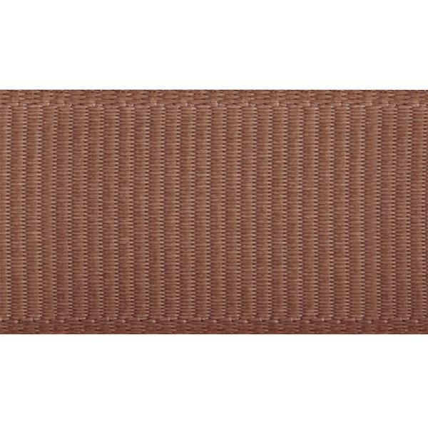 Geripptes Band 15mmx90 m Truffel Brown