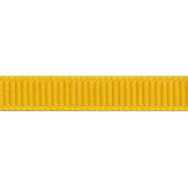 Geschenkband gerippt 6mm 90m Topaz Yellow