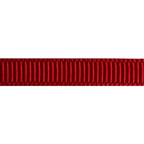 Geschenkband gerippt 6mm 90m Red