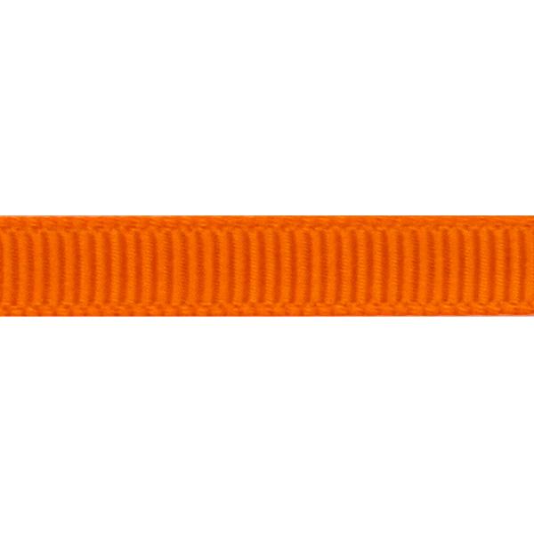 Geschenkband gerippt 6mm 90m Russet Orange