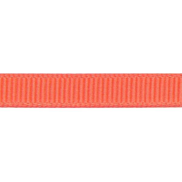 Geschenkband gerippt 6mm 90m Neon Orange