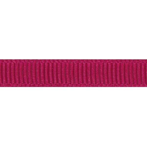 Geschenkband gerippt 6mm 90m Raspberry