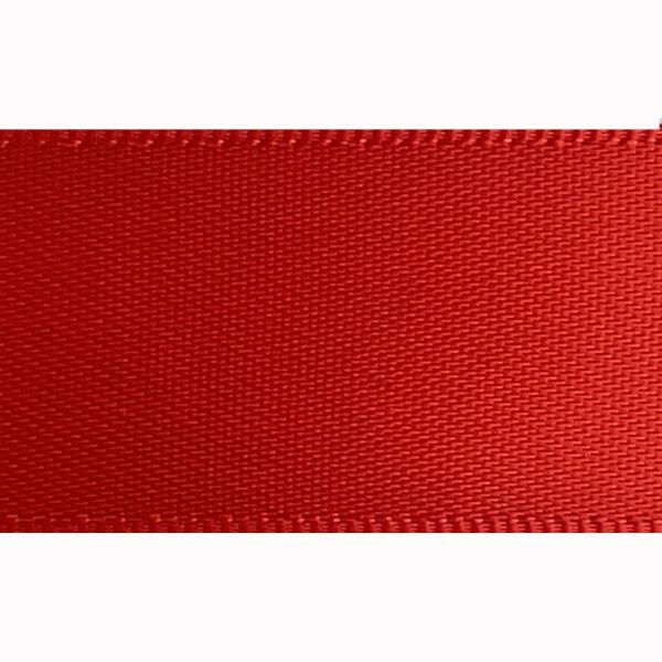 Satinband 18mm x 90m Poppy Rose