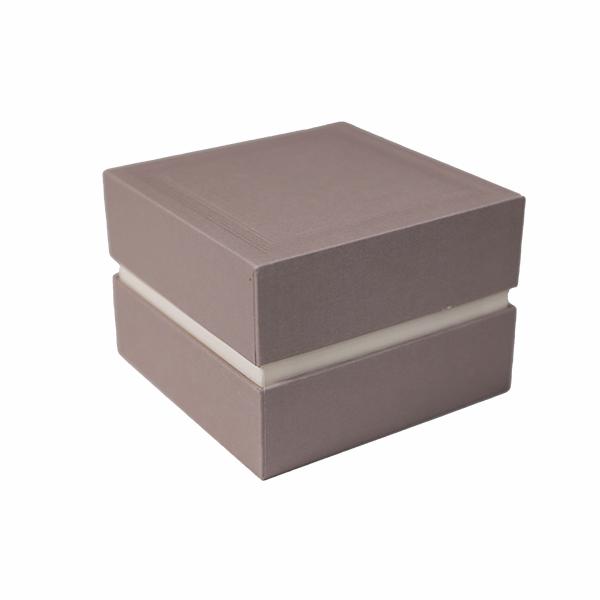 Hardbox Boden & Deckel Mokka 10x10x7cm