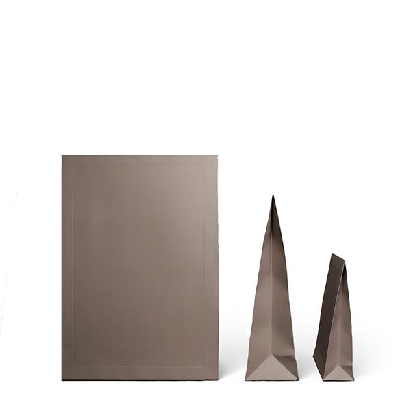 Geschenktüte Nougat mit Rahmen 160x60x230+60mm