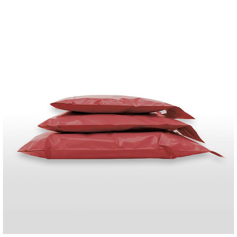 Versandtüte Cherry Recycling Plastic 35x38x7+7cm
