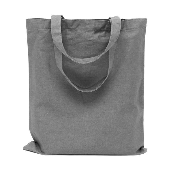 Baumwolltasche, grau, 400x450mm