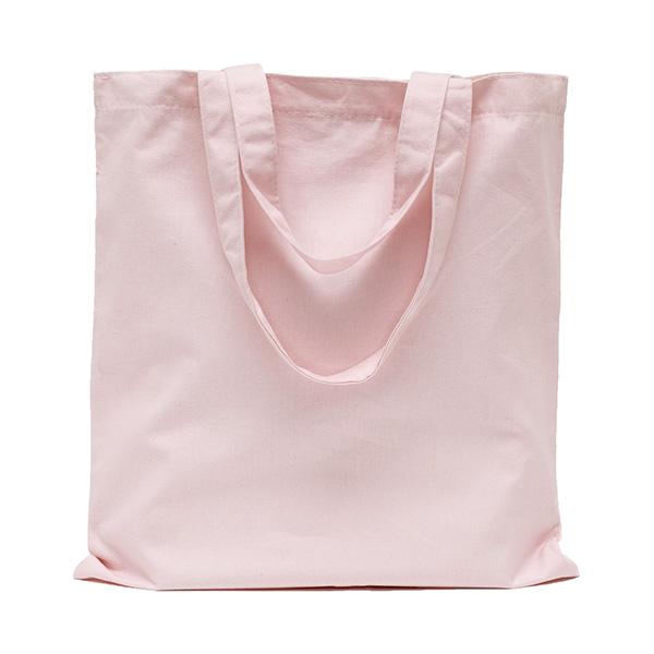 Baumwolltasche, hell rosa, 400x450mm