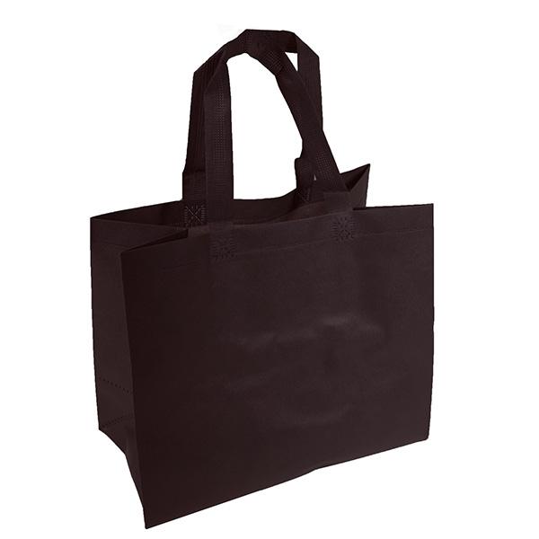 Non-Woven Tasche Take away 320x170x270 mm Schwarz 200pcs