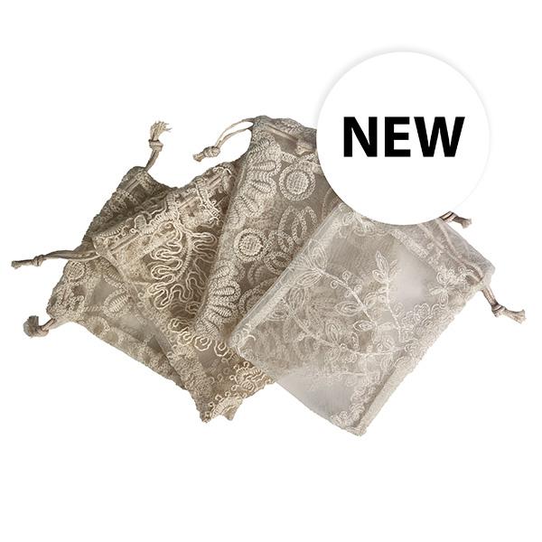 Jewelrybag Off White Laze 100x130+20 mm