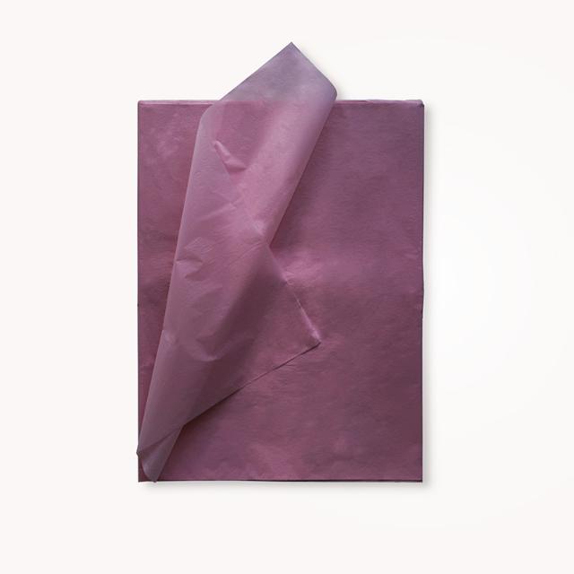 Silkepapir, Bordeaux, 50 x 75 cm