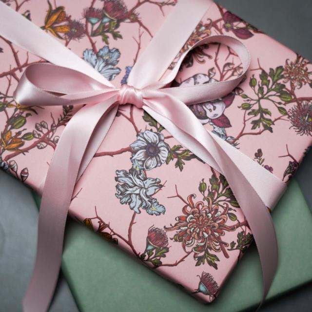 Geschenkpapier Rosegarden Green 55 cm