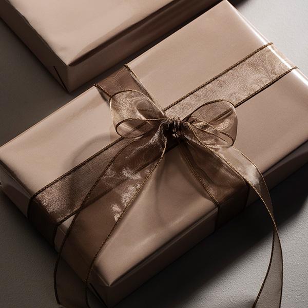 Geschenkpapier 1976 50 cm Lack Mocca