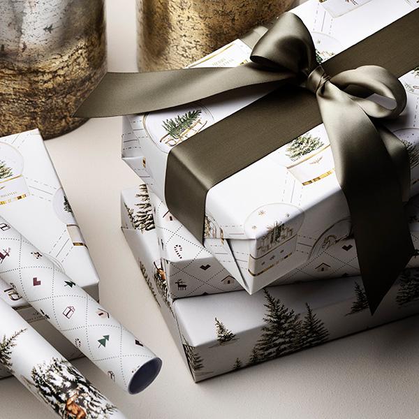 Christmas giftwrapbox 2025 3 x 10 roles of 55cm x 5m