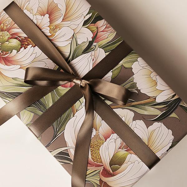 Geschenkpapier 3695 55cm Autumn Peony, 100 m