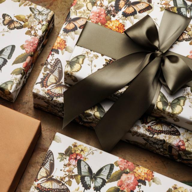 Geschenkpapier 3698 Butterflies, 100 m