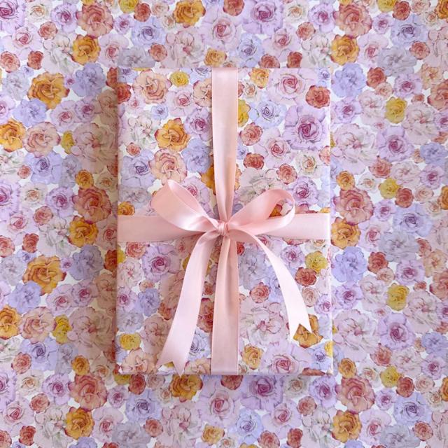 Geschenkpapier 3734 RoseField 57cm x 100m