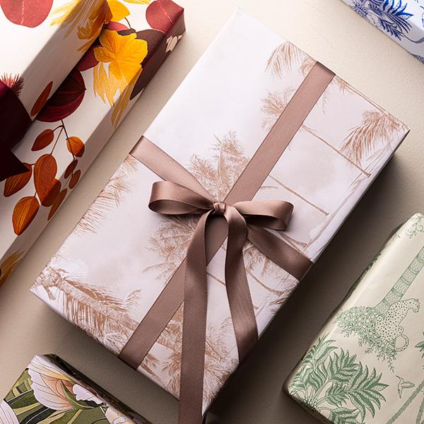 Geschenkband 18mm 90m Antik Mauve