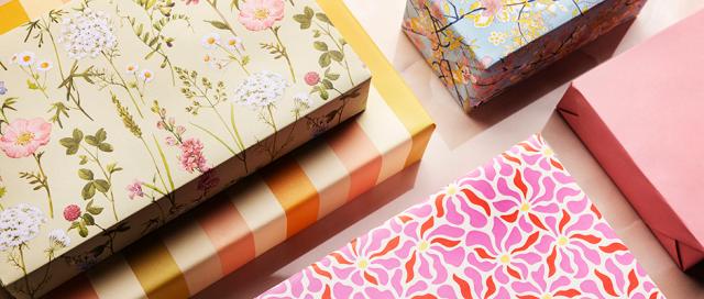 Geschenkpapier - Embacollage