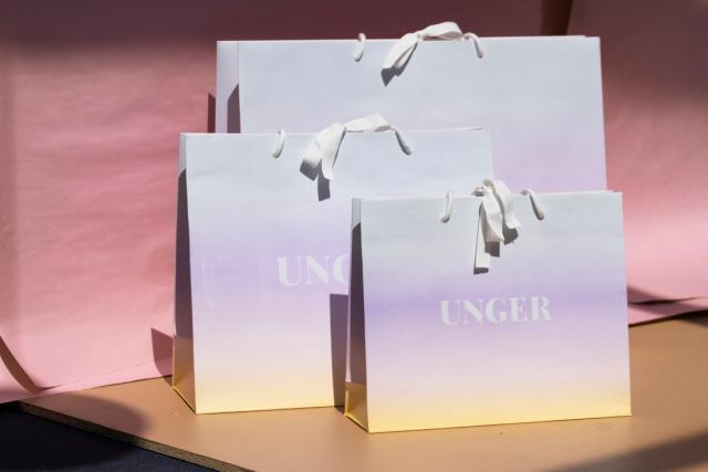 Luxustaschen von Embacollage und Unger sind personalisiert
